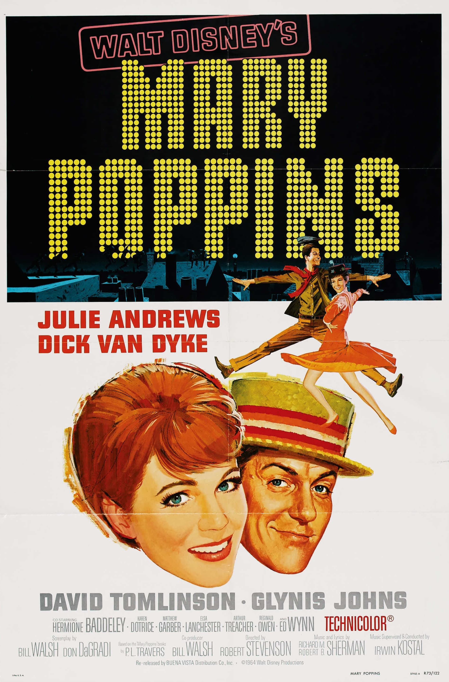 Showtime for Mary Poppins 60th Anniversary playing Mar 12th