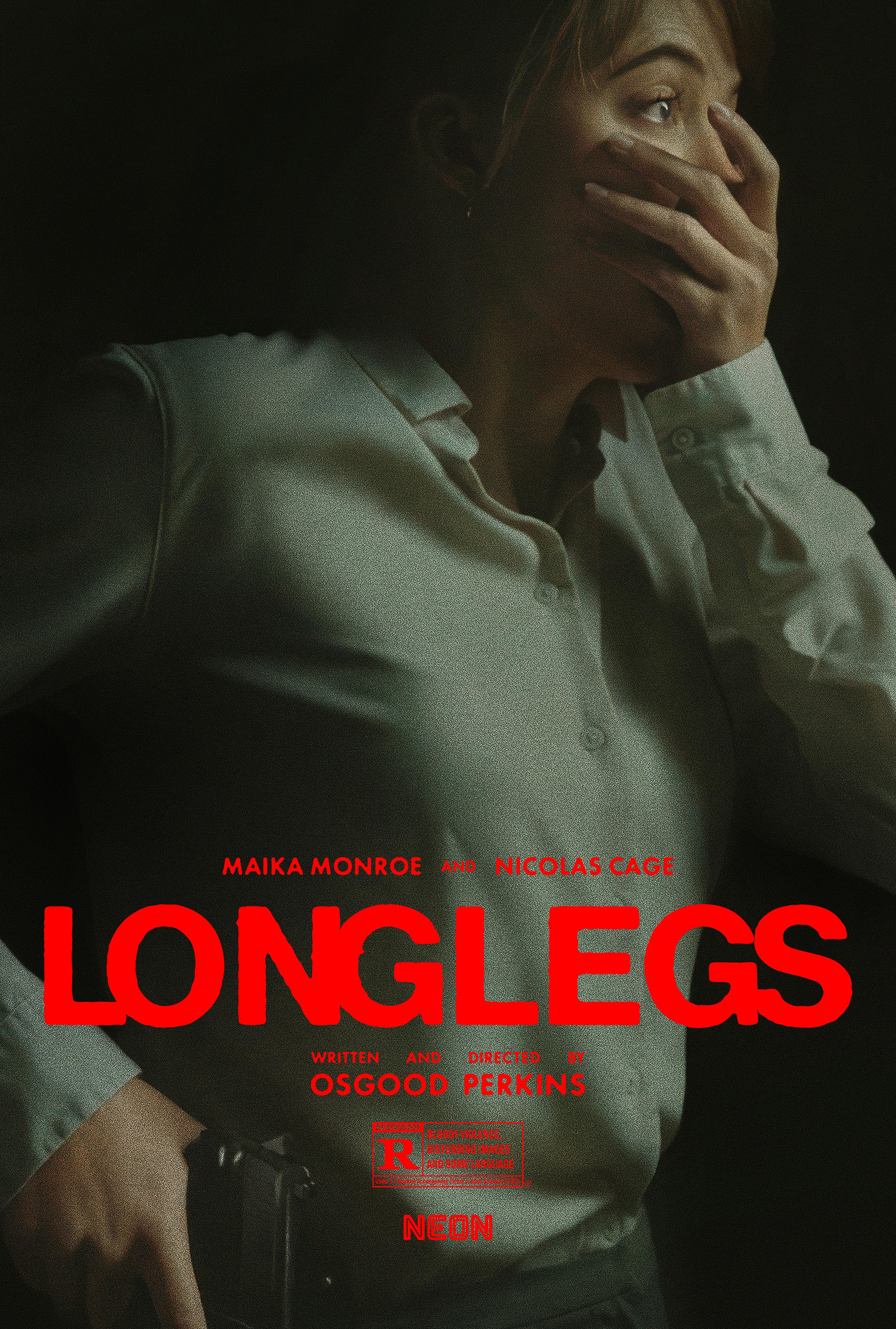 Showtime for Longlegs playing Jul 20th, 2024 at 700 PM Playhouse